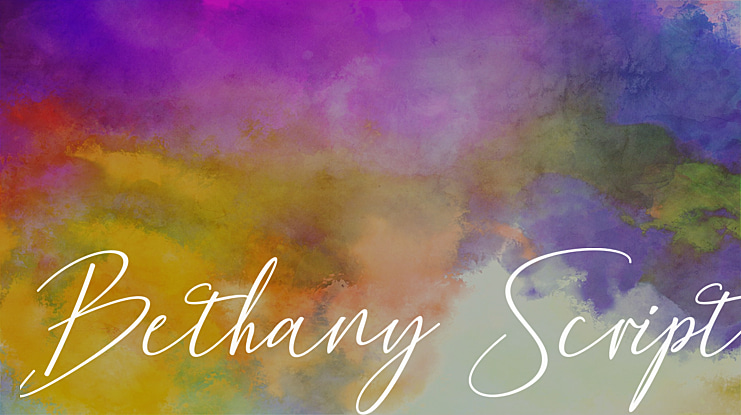 Bethany Script Font