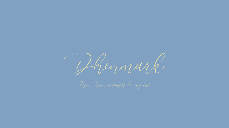 Dhenmark Font