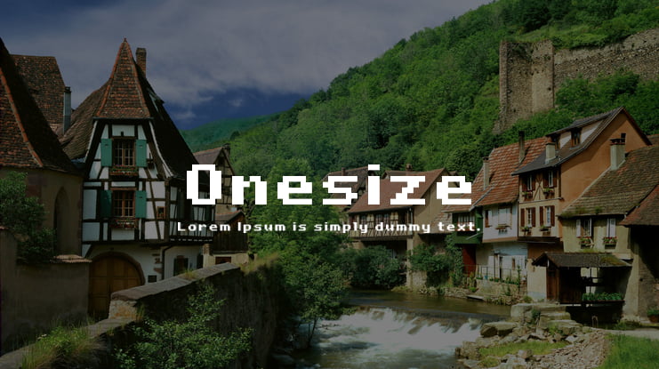 Onesize Font Family