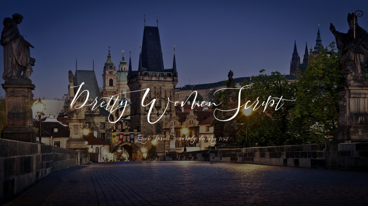 Pretty Women Script Font