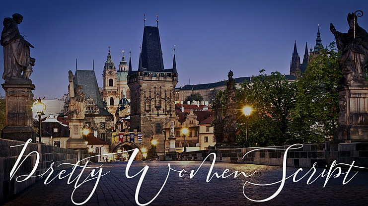 Pretty Women Script Font