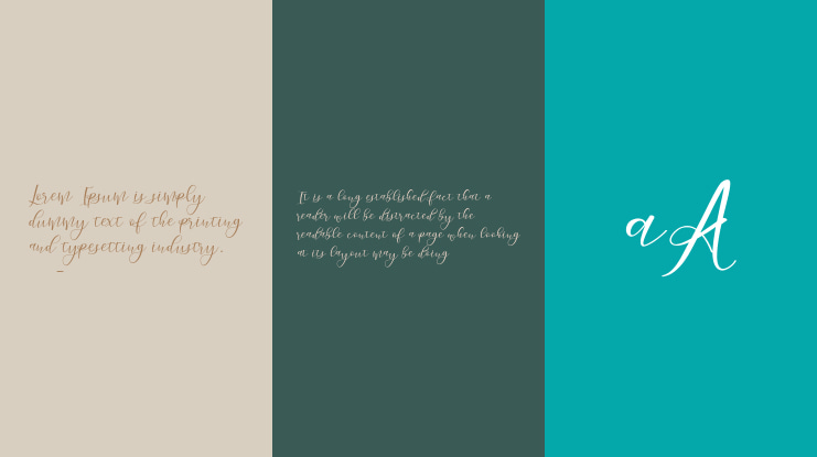 morelight script Font