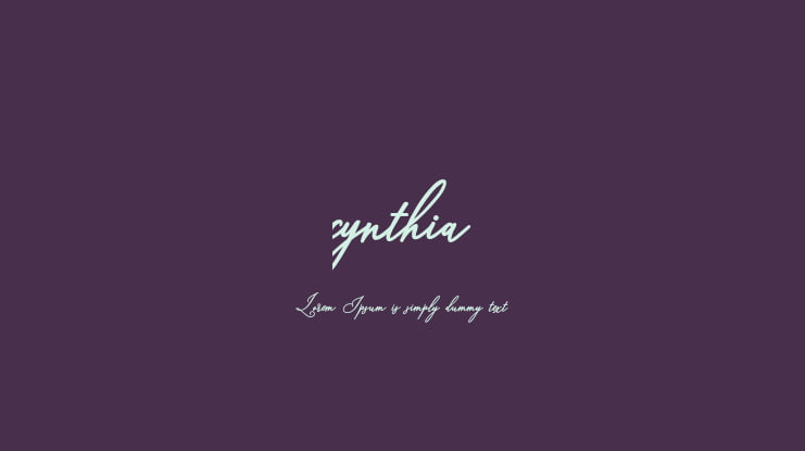 cynthia Font