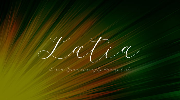 Latia Font