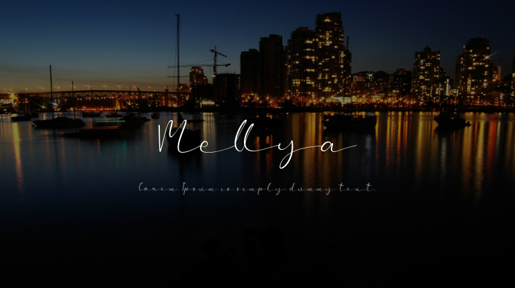 Mellya Font
