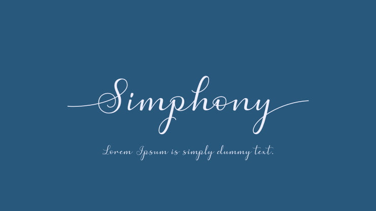 Simphony Font