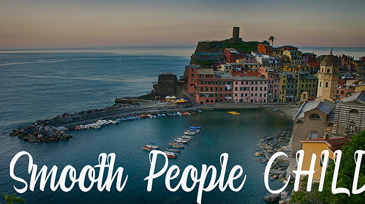 Smooth People CHILD Font