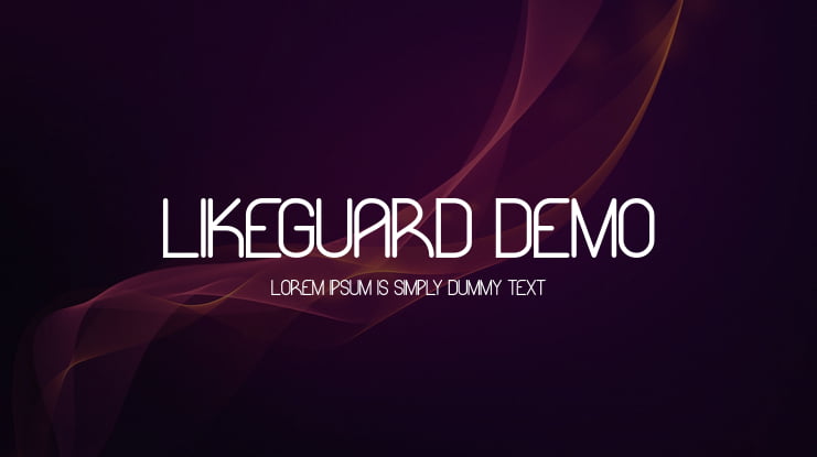 Likeguard Demo Font Family
