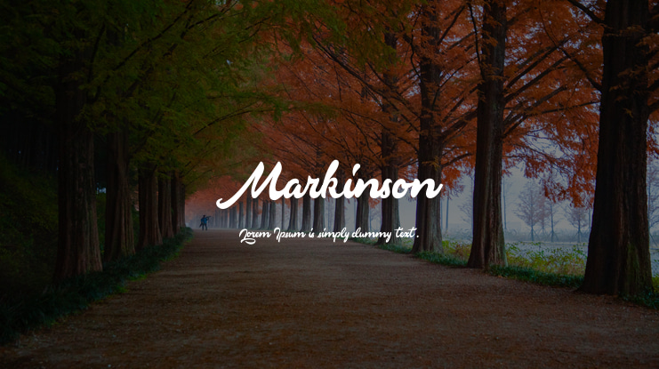 Markinson Font