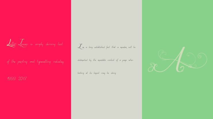 OneDayBeforeRain Font Family