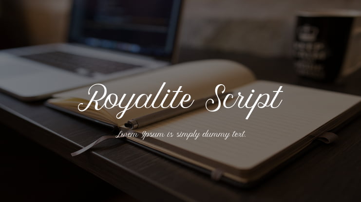 Royalite Script Font