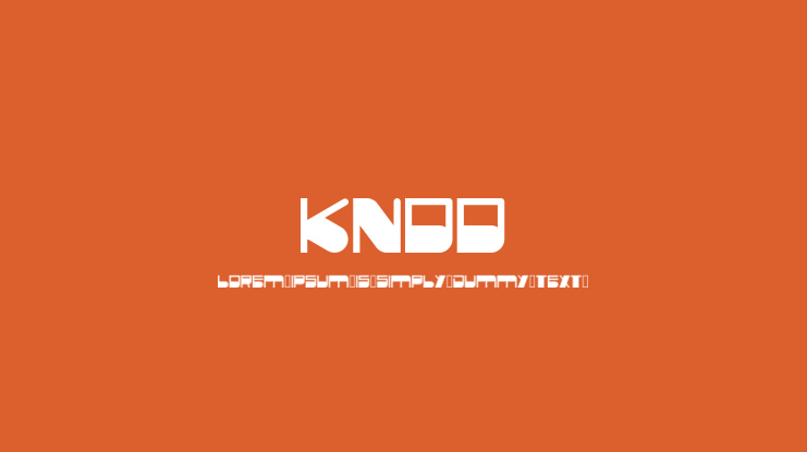 Knoo Font
