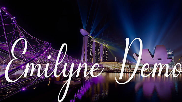 Emilyne Demo Font