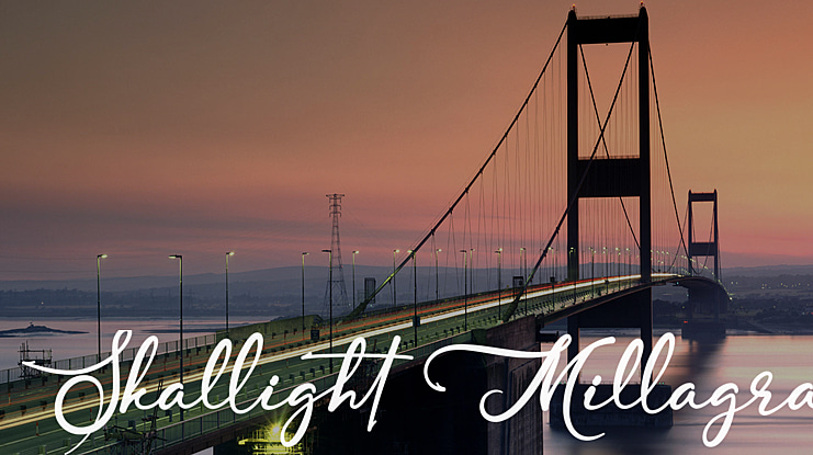 Skallight Millagra Font