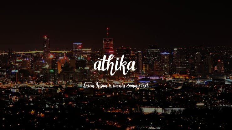 athika Font