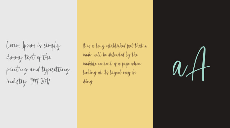 Sharon Baker DEMO Font