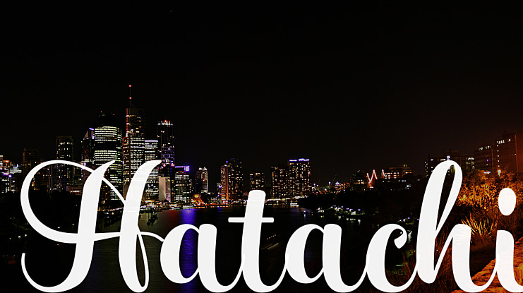 Hatachi Font