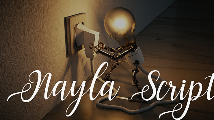 Nayla Script Font