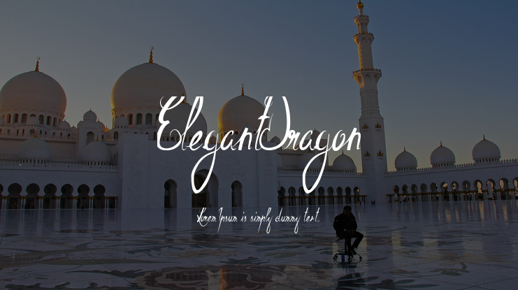ElegantDragon Font Family