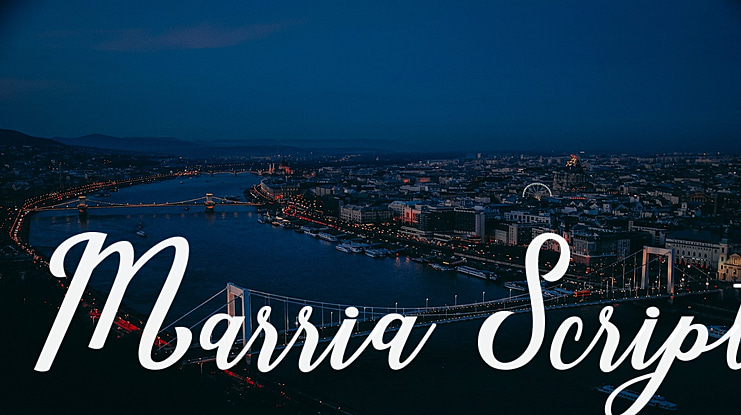 Marria Script Font