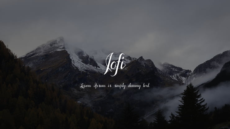 Jofi Font
