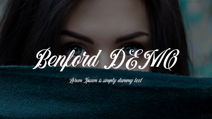 Benford DEMO Font
