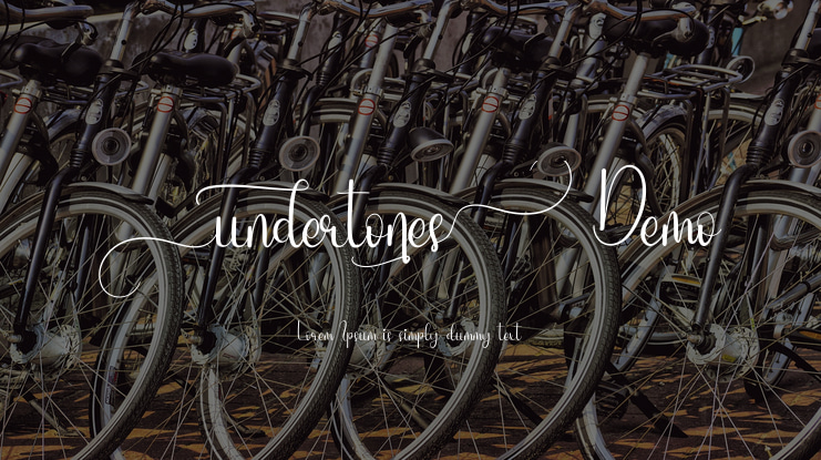Undertones Demo Font