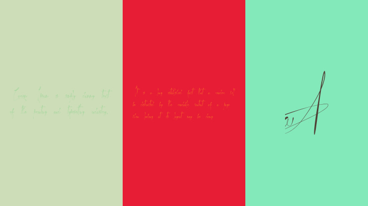 JohnAsttern - Demo Font