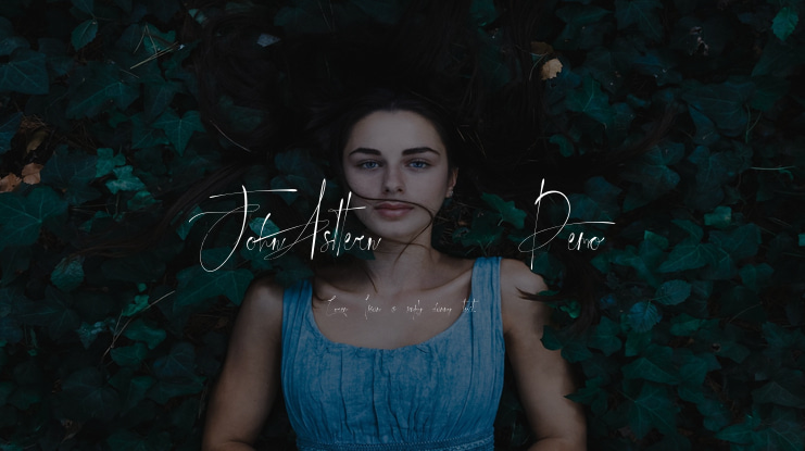 JohnAsttern - Demo Font