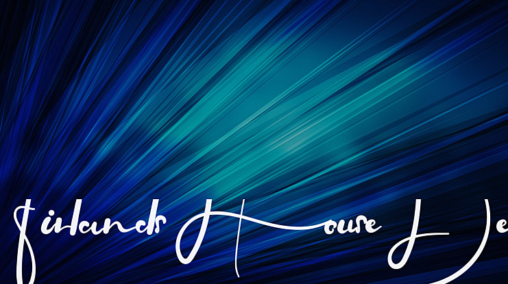 Firlands House Demo Font