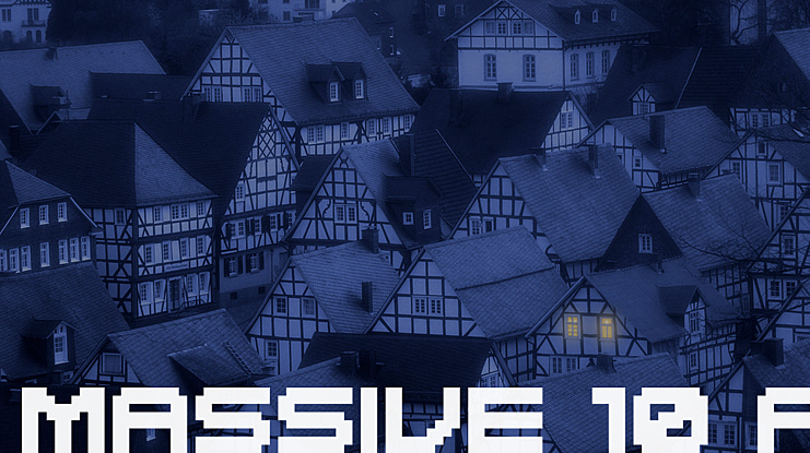 Massive 10 Font Family