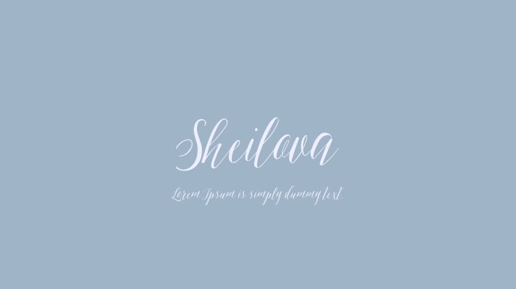Sheilova Font