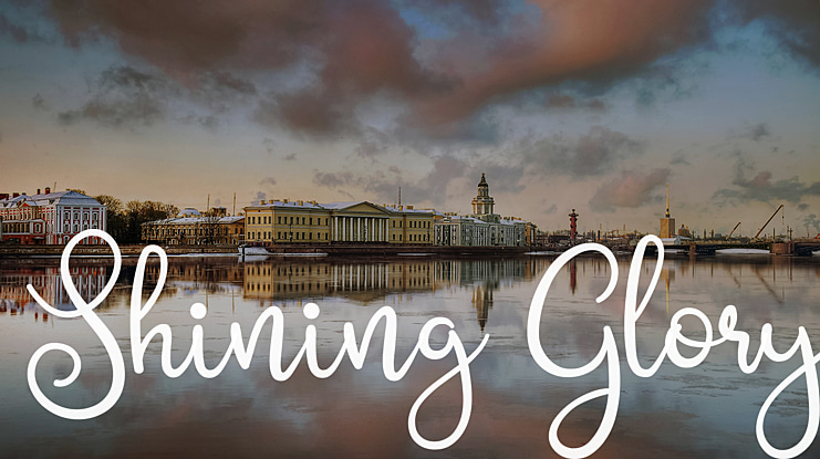 Shining Glory Font