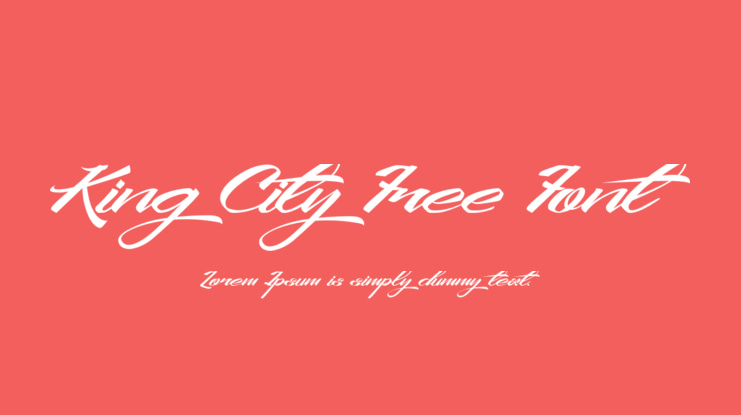 King City Free Font