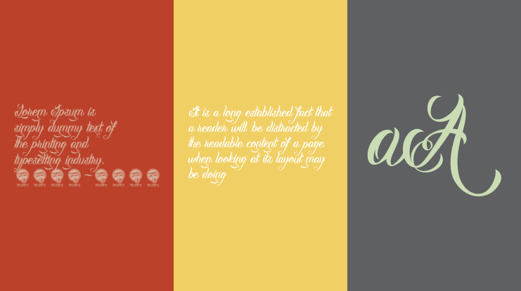 DHF Milestone Script Demo Font