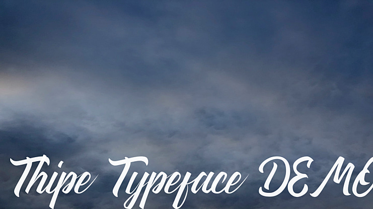 Thipe Typeface DEMO Font
