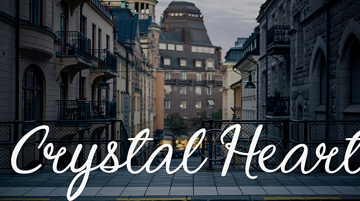 Crystal Heart Font