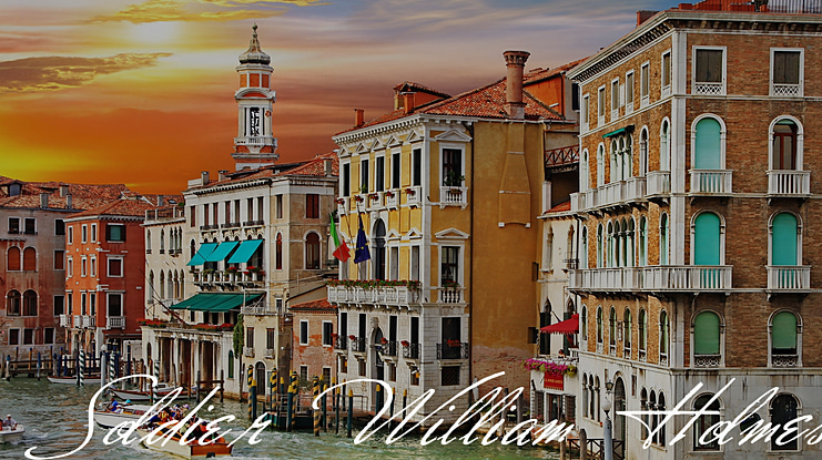 Soldier William Holmes Font