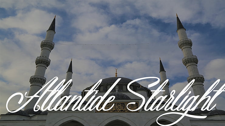 Atlantide Starlight Font