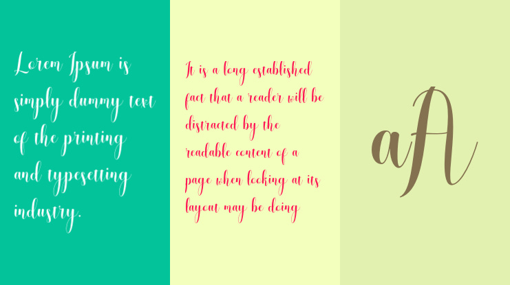 melisca demo Font