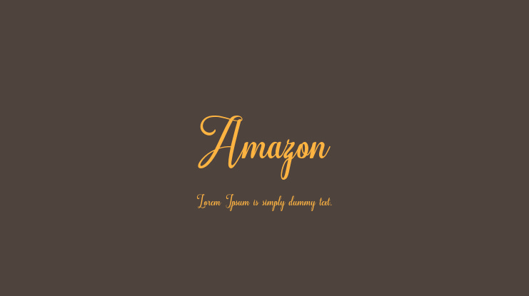 Amazon Font
