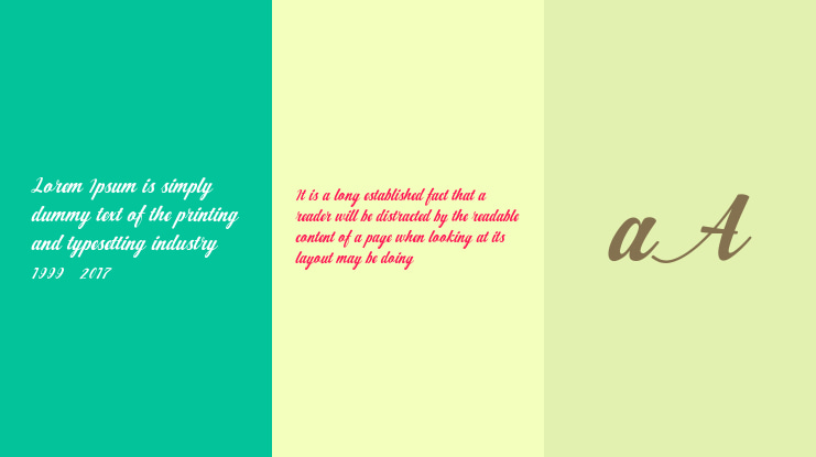 Workside Slant Demo Font