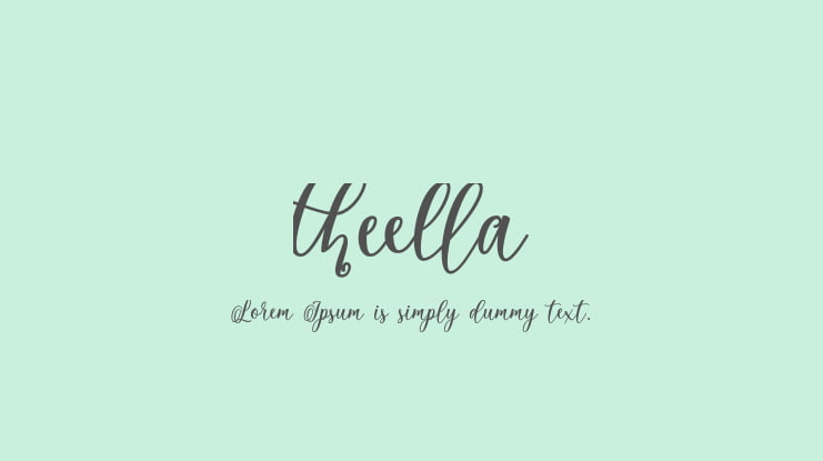 theella Font