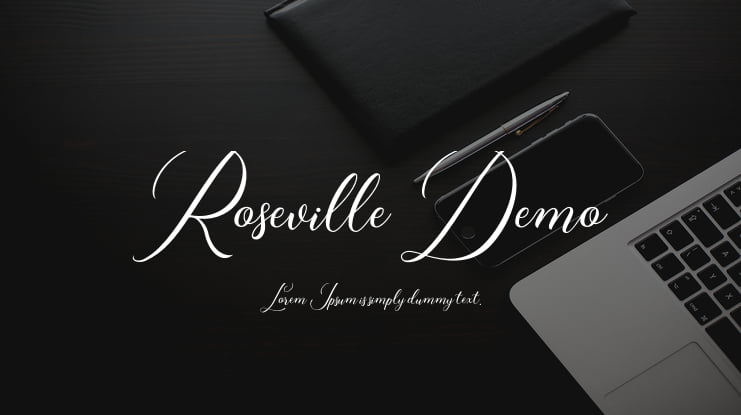 Roseville Demo Font