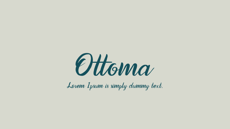Ottoma Font