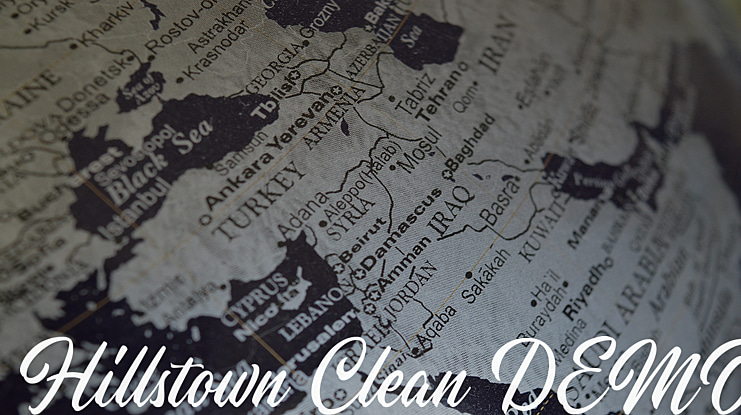 Hillstown Clean DEMO Font