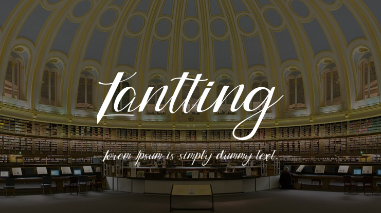 Lantting Font