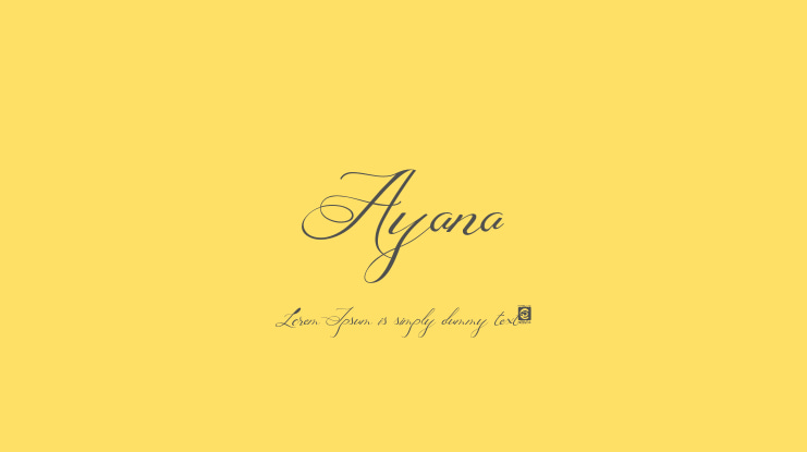 Ayana Font
