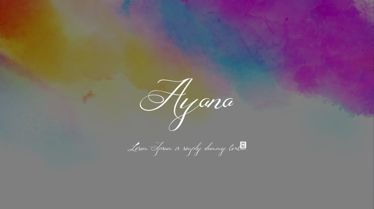 Ayana Font