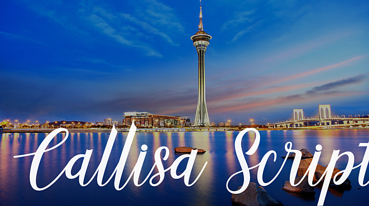 Callisa Script Font